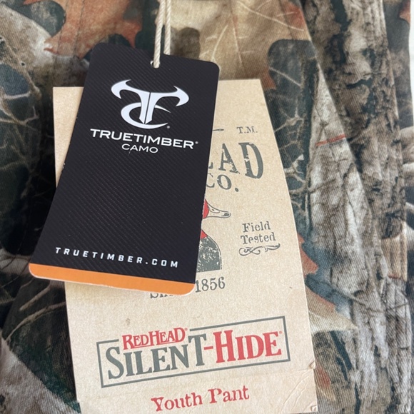 Boys Camo Hunting Pants - Picture 2 of 3